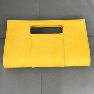 Charming Charlie Yellow Clutch